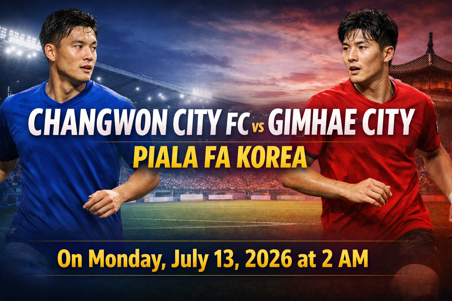 Changwon City FC Siap Bertarung Lawan Gimhae City – Jalalive Ikuti Perkembangannya